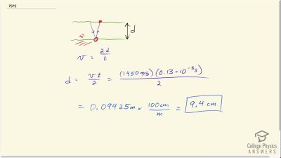 OpenStax College Physics Answers, Chapter 17, Problem 75 video poster image.