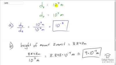 OpenStax College Physics Answers, Chapter 1, Problem 34 video poster image.