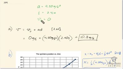 OpenStax College Physics Answers, Chapter 2, Problem 20 video poster image.