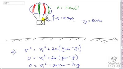 OpenStax College Physics Answers, Chapter 2, Problem 57 video poster image.