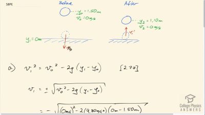 OpenStax College Physics Answers, Chapter 2, Problem 58 video poster image.
