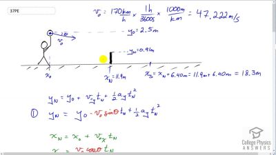 OpenStax College Physics Answers, Chapter 3, Problem 37 video poster image.