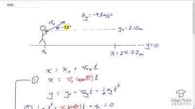 OpenStax College Physics Answers, Chapter 3, Problem 45 video poster image.