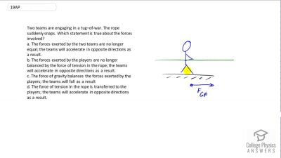 OpenStax College Physics Answers, Chapter 4, Problem 19 video poster image.
