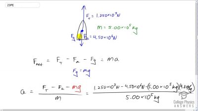OpenStax College Physics Answers, Chapter 4, Problem 23 video poster image.