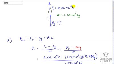 OpenStax College Physics Answers, Chapter 4, Problem 39 video poster image.