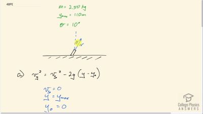 OpenStax College Physics Answers, Chapter 4, Problem 48 video poster image.