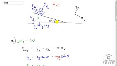 OpenStax College Physics Answers, Chapter 5, Problem 13 video poster image.