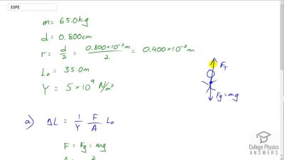 OpenStax College Physics Answers, Chapter 5, Problem 33 video poster image.