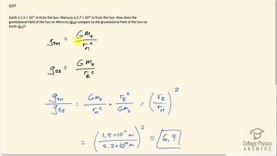 OpenStax College Physics Answers, Chapter 6, Problem 6 video poster image.