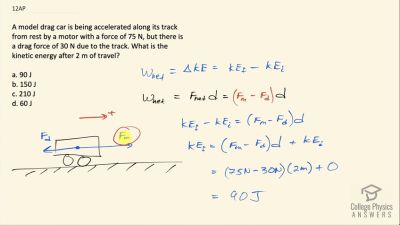 OpenStax College Physics Answers, Chapter 7, Problem 12 video poster image.