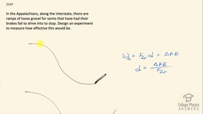 OpenStax College Physics Answers, Chapter 7, Problem 32 video poster image.