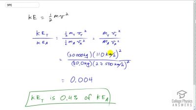 OpenStax College Physics Answers, Chapter 7, Problem 9 video poster image.