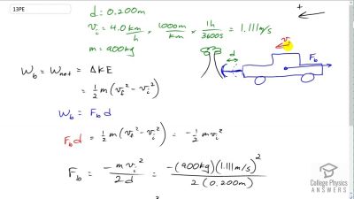 OpenStax College Physics Answers, Chapter 7, Problem 13 video poster image.
