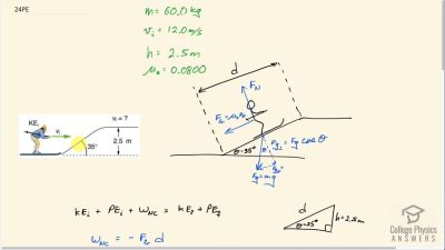 OpenStax College Physics Answers, Chapter 7, Problem 24 video poster image.