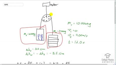 OpenStax College Physics Answers, Chapter 7, Problem 39 video poster image.