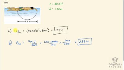 OpenStax College Physics Answers, Chapter 7, Problem 56 video poster image.