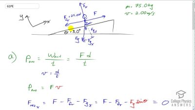 OpenStax College Physics Answers, Chapter 7, Problem 61 video poster image.
