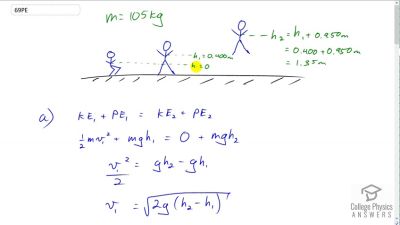 OpenStax College Physics Answers, Chapter 7, Problem 69 video poster image.