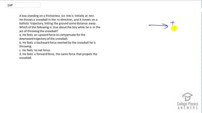 OpenStax College Physics Answers, Chapter 8, Problem 1 video poster image.