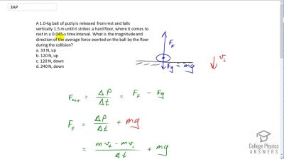 OpenStax College Physics Answers, Chapter 8, Problem 3 video poster image.
