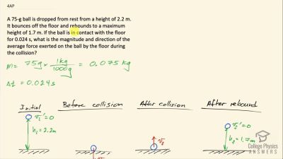 OpenStax College Physics Answers, Chapter 8, Problem 4 video poster image.