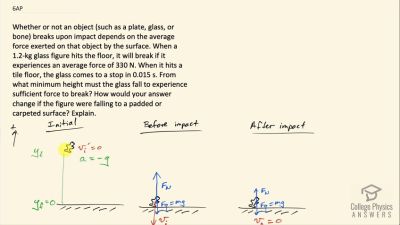 OpenStax College Physics Answers, Chapter 8, Problem 6 video poster image.