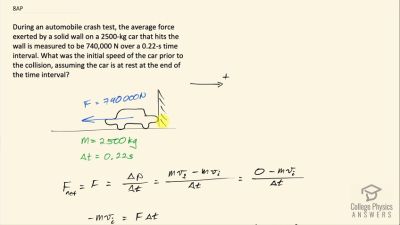 OpenStax College Physics Answers, Chapter 8, Problem 8 video poster image.