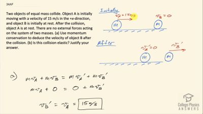 OpenStax College Physics Answers, Chapter 8, Problem 34 video poster image.