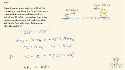 OpenStax College Physics Answers, Chapter 8, Problem 42 video poster image.