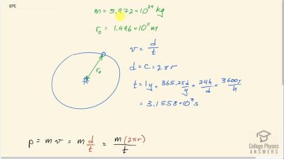OpenStax College Physics Answers, Chapter 8, Problem 6 video poster image.