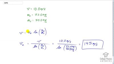OpenStax College Physics Answers, Chapter 8, Problem 59 video poster image.