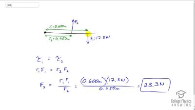 OpenStax College Physics Answers, Chapter 9, Problem 3 video poster image.