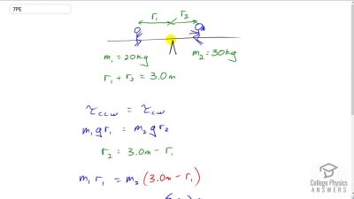 OpenStax College Physics Answers, Chapter 9, Problem 7 video poster image.