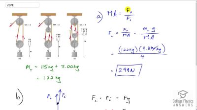 OpenStax College Physics Answers, Chapter 9, Problem 25 video poster image.
