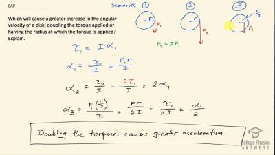 OpenStax College Physics Answers, Chapter 10, Problem 8 video poster image.