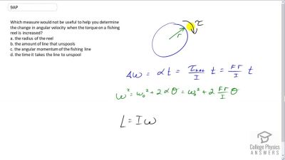 OpenStax College Physics Answers, Chapter 10, Problem 9 video poster image.