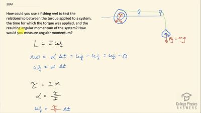 OpenStax College Physics Answers, Chapter 10, Problem 30 video poster image.