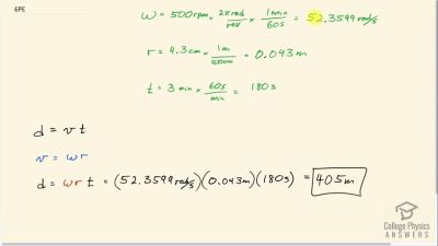 OpenStax College Physics Answers, Chapter 10, Problem 6 video poster image.