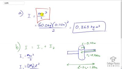 OpenStax College Physics Answers, Chapter 10, Problem 11 video poster image.
