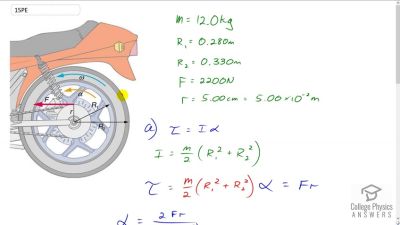 OpenStax College Physics Answers, Chapter 10, Problem 15 video poster image.
