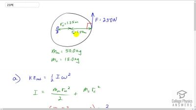 OpenStax College Physics Answers, Chapter 10, Problem 21 video poster image.