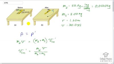 OpenStax College Physics Answers, Chapter 10, Problem 47 video poster image.