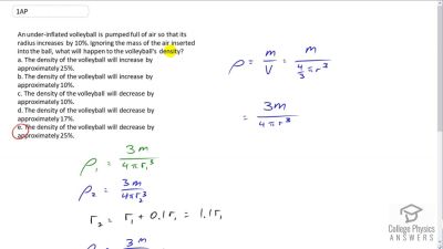 OpenStax College Physics Answers, Chapter 11, Problem 1 video poster image.