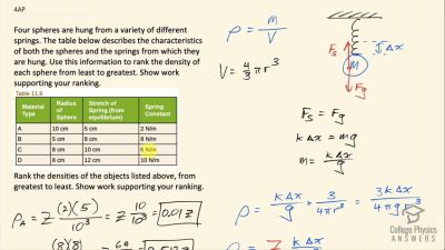 OpenStax College Physics Answers, Chapter 11, Problem 4 video poster image.