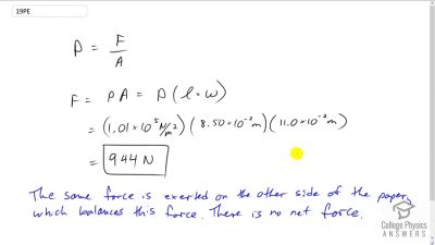 OpenStax College Physics Answers, Chapter 11, Problem 19 video poster image.