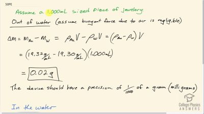 OpenStax College Physics Answers, Chapter 11, Problem 50 video poster image.