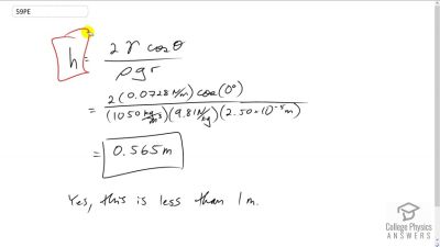 OpenStax College Physics Answers, Chapter 11, Problem 59 video poster image.