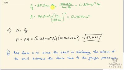 OpenStax College Physics Answers, Chapter 11, Problem 72 video poster image.