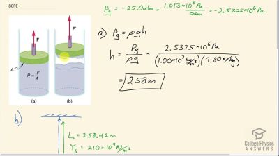 OpenStax College Physics Answers, Chapter 11, Problem 80 video poster image.